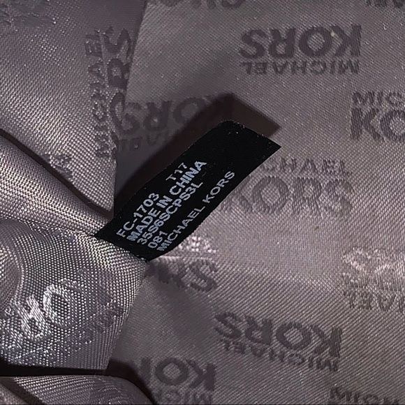 Michael Kors Cindy Pearl Grey Satchel - Picture 7 of 9